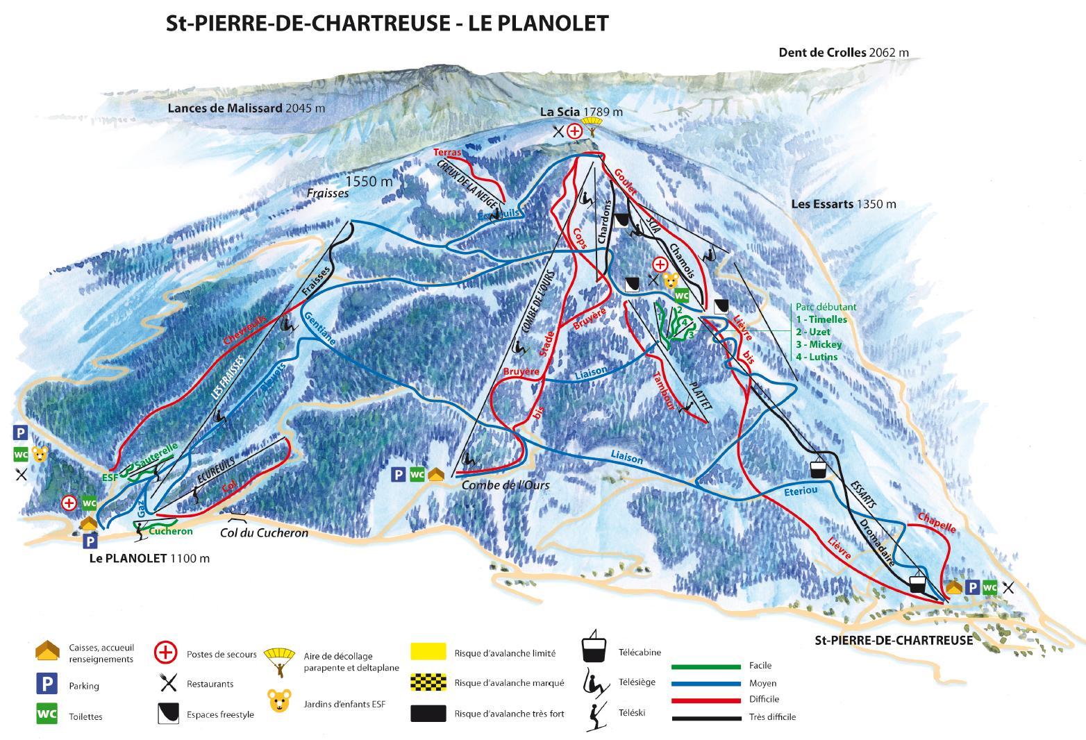 Saint Pierre de Chartreuse Station de Ski Alpes du Nord Météo